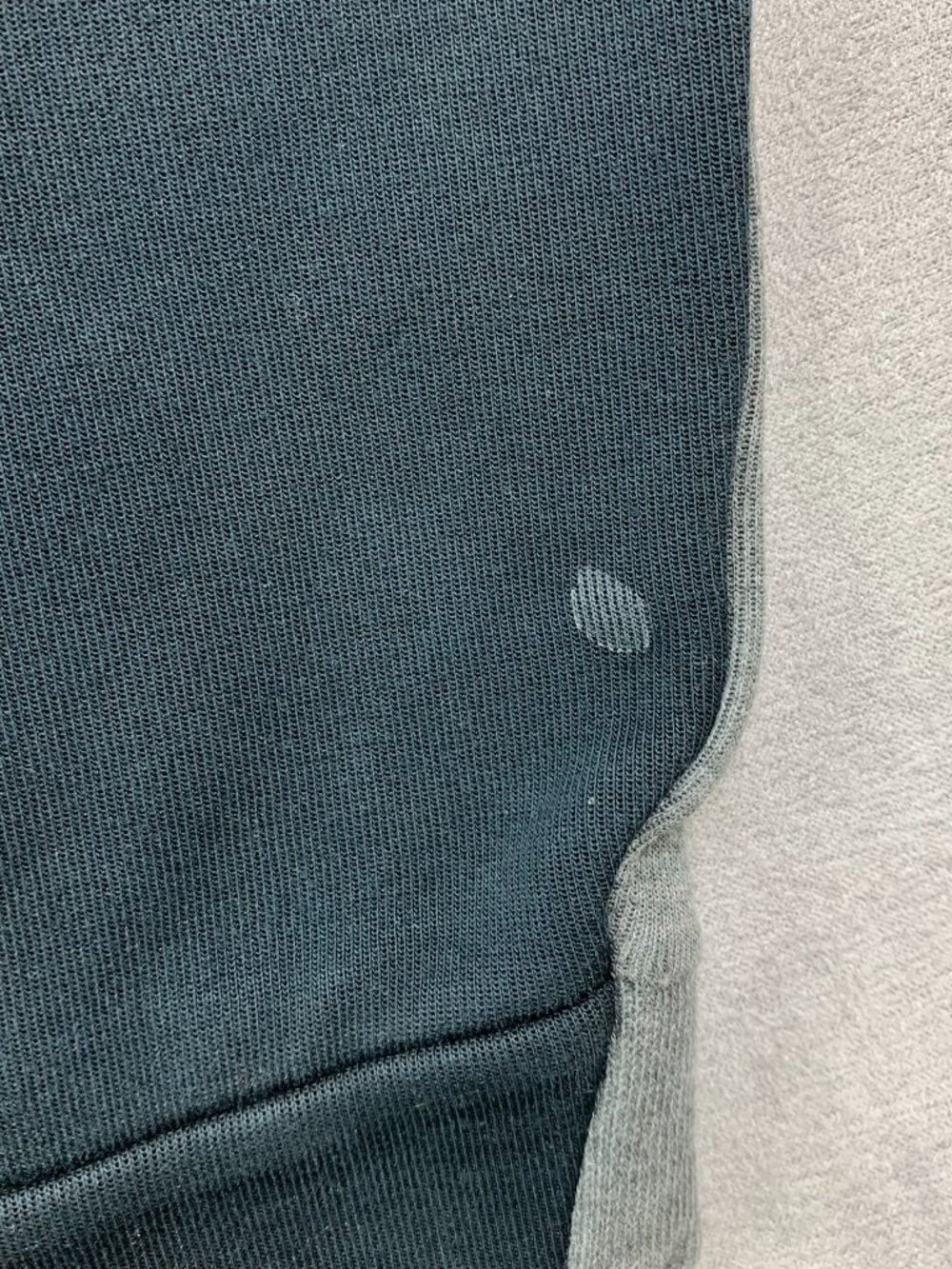 Nike Mens Sweater Small Gray Black Full-Zip Hoodie Tech Fleece Windrunner 885904 - Picture 4 of 10